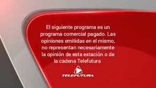 Paid Program Disclaimer Intro Telefutura 2012 [upl. by Winonah]