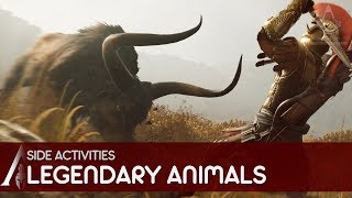 Assassins Creed Odyssey  All Legendary Animals The Goddesses Hunt Gameplay Walkthrough [upl. by Ludeman]