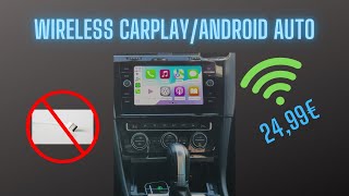 Kabeloses CarPlay und Android Auto [upl. by Atteoj]