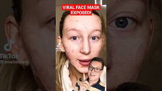 TIKTOK VIRAL BLACKHEAD REMOVAL MASK  Tested shorts [upl. by Nnylarat]