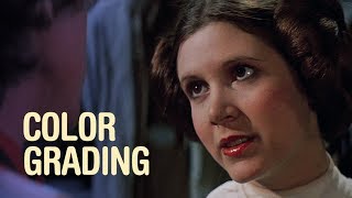 A New Hope  Color Grading  Bluray Fix Comprarison 4k [upl. by Naoj364]