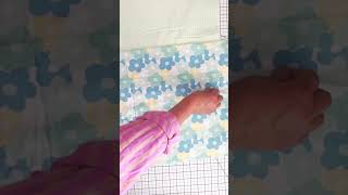 SelfBinding Receiving Blanket PART 1  Complete Tutorial and details on my YouTube channel [upl. by Soble]