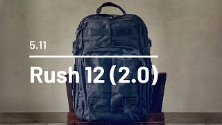 511 Rush 12 20 Review  Solid Budget Friendly EDC Backpack [upl. by Hank]