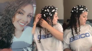 How I Perm My Hair At Home  Quick amp Easy  Savannahxo28 [upl. by Ahsein]