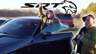 I LET WHYTE FOLKZ DRIVE MY HELLCAT [upl. by Odnomra]