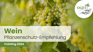 Pflanzenschutz Beratung  Wein 2024 [upl. by Ion]