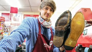 Loake Full Restoration  Fixing What Another Shop Couldnt  Resole 21  Scottish Shoe Repair [upl. by Atnicaj]