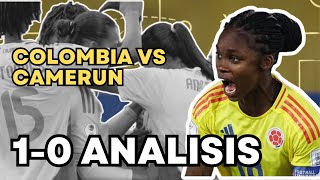 Analisis 10 Colombia vs Camerun Mundial Sub 20 Femenino [upl. by Ynahpets]