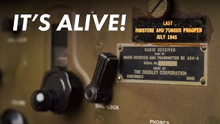 WW2 Army Radio Receiver Restoration  SCR284 Part 2 [upl. by Lyrrehs]