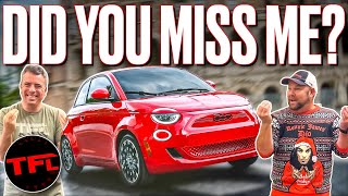 The 2024 Fiat 500e Is BACK And Its Cheaper Than You Think [upl. by Oinafipe]