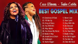 Gospel Music 2025  Top Old School Gospel Songs Black  Best Gospel Mix Cece Winans  Tasha Cobbs [upl. by Bazil]