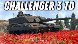 Challenger 3 TD British Main Battle Tank Gameplay  War Thunder [upl. by Yrem]