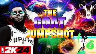 The Greatest 2k24 Jumpshot Of All Time Become a Sniper in Nba 2k24 nba2k24 2k24 [upl. by Tidwell129]