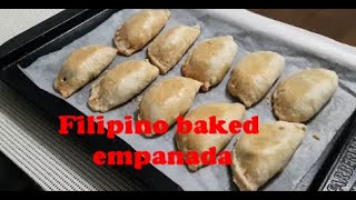 Filipino baked empanada recipe [upl. by Aiekram]