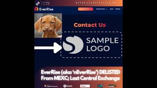 EverRise aka ‘nEverRise’ DELISTED From MEXC Last Central Exchange OOC [upl. by Renckens]