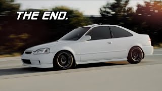 My Budget Honda Civic Build is COMPLETE  Final Walkaround [upl. by Eiromem]