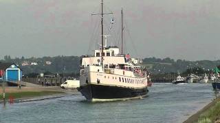 MV quotBalmoralquot departing Rye Harbour [upl. by Merete]