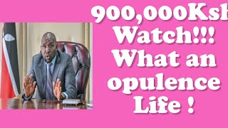 What a Madness 900000ksh Watch CS Murkomen bragging off his opulence Life style [upl. by Egdirdle]