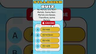 Syllogism Practice Questions 27  Syllogism Reasoning Tricks  Genius Gird Syllogism reasoning [upl. by Harmonie]