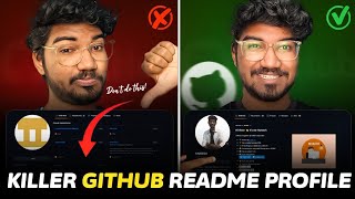 How to Create Killer GitHub Readme Profile 2024 Step By Step  Tamil [upl. by Alli447]