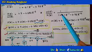 DSP  Direct Form 2 Realization of IIR Filter 2  Easy Explanation ECE Academy Benefactor [upl. by Griffy]