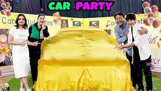 CAR PARTY  Celebration of New Car with Family  500th Episode  Aayu and Pihu Show [upl. by Artemas]