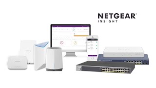 NETGEAR Insight  Your Business Network Anytime Anywhere [upl. by Kenon683]