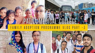 Family Adoption Programme Vlog  Patna Medical College  PMCH Health Camp  PMCH  PMCH Vlog [upl. by Milman]