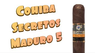 Cohiba Maduro 5 Secretos Habanos Cuban Cigar [upl. by Recnal]