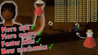 I tested the new goading potion EVERYWHERE and it will change OSRS forever [upl. by Cave]