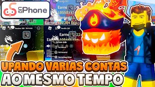 Melhor EMULADOR e SCRIPT pra BLOX FRUIT pra UPAR 6 CONTAS ao MESMO TEMPO 🍎 Pega CDK V4 Shark [upl. by Attenauqa134]