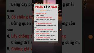 Phận làm dâu lamdau kheoannoi kynangsong vochong giadinh caunoihay fyp [upl. by Edea]