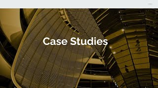 Case Studies [upl. by Layod]