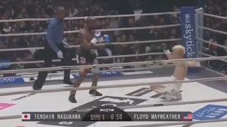 Floyd Mayweather vsTenshin Nasukawa Full Fight  Knockout [upl. by Nolahs]