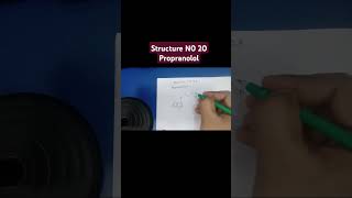 Structure of propranolol [upl. by Lelah]