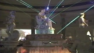 CAESARS PALACE LAS VEGAS Atlantis Animatronic Show 2001 [upl. by Aietal]