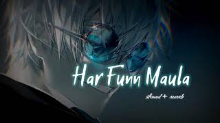 Har Funn Maula  Slowed  Reverb [upl. by Immot366]