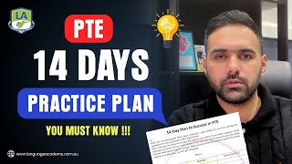 PTE 14 Days Practice Plan 2024  Tips Tricks and Strategies  Important Tasks  Language Academy [upl. by Acimehs]