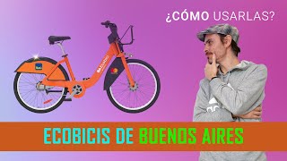 ECOBICI  El sistema de bicicletas público de Buenos Aires 🚲 [upl. by Ordnazil]