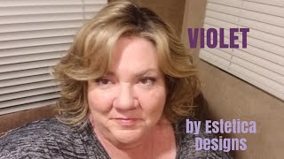 Violet by Estetica Wig Review 1st Wig Ever color RH1226RT4 [upl. by Kelby]