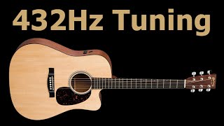 432Hz Guitar Tuning [upl. by Acissey]