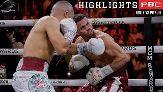 Rolly vs Pitbull HIGHLIGHTS March 30 2024  PBC on Prime [upl. by Huxham865]