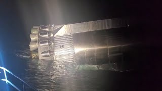 Starship Flight 6 IFT6  Leaked Super Heavy Recovery amp Scuttling Footage [upl. by Romain]