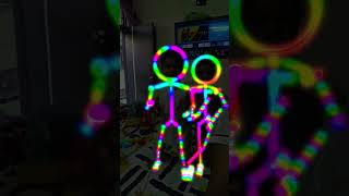 glow stick dance playing neon dance 👯babydance cutebaby [upl. by Llerdna847]