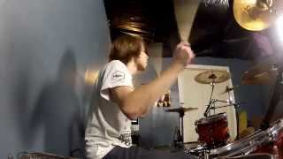 Whitechapel Possession drum cover redo [upl. by Trbor253]