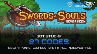 SWORDS amp SOULS  NEVERSEEN Cheats Add StatPoints Godmode OHK   Trainer by MegaDev [upl. by Ramled]