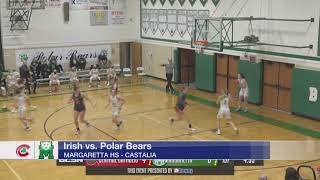 Margaretta Pulls Away in Second Half to Beat Central in Girls Hoops [upl. by Evoy]