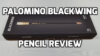 Palomino Blackwing Pencilsand Sharpener Review [upl. by Held491]