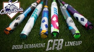 CheapBatscom 2016 DeMarini CF8 Fastpitch Softball Bats [upl. by Demeter605]