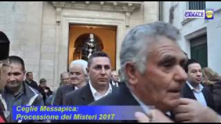 CEGLIE MESSAPICA PROCESSIONE DEI MISTERI 2017 [upl. by Ajna]